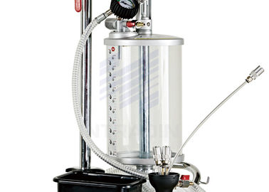 Mobile 2 Gallonen-Kammer-pressluftbetätigtes Altöl-Abtropfgestell/pressluftbetätigter Öl-Auszieher