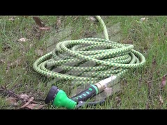 Flexibler Stoff-Gartenschlauch / 50m Schlauchhaspel Neuestes Design